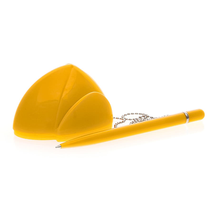 Ручка шариковая с держателем STILL, оранжевый-1