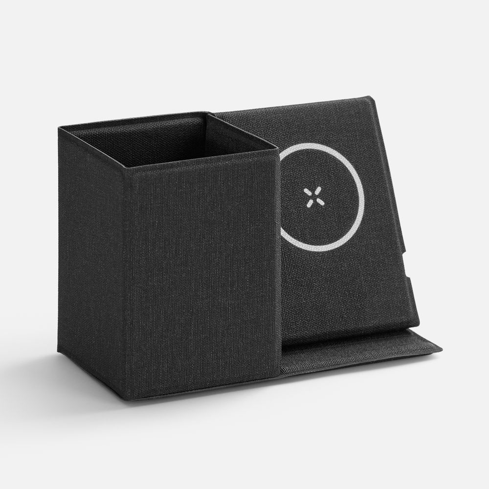 Складной органайзер с беспроводной зарядкой Midstream ver.2, серый-1