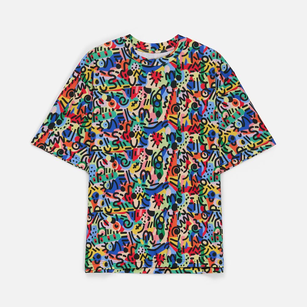 Футболка из бифлекса Morfiss с полной запечаткой на заказ-4