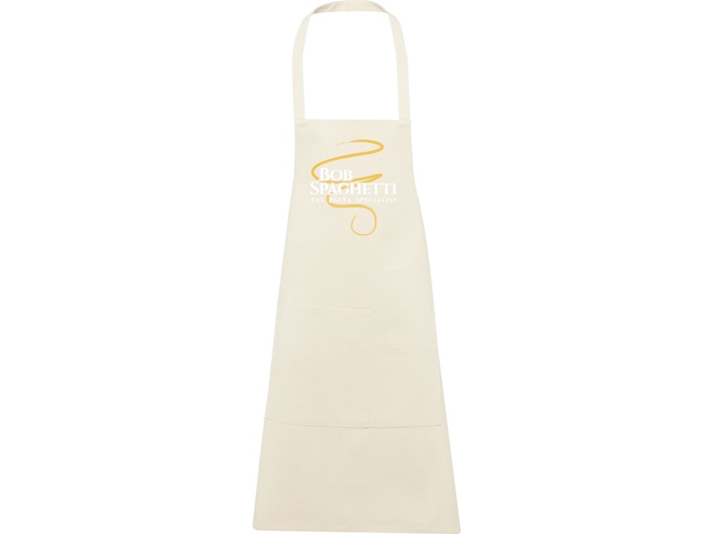 Khana Хлопковый фартук плотностью 280 г/м2, белый-3