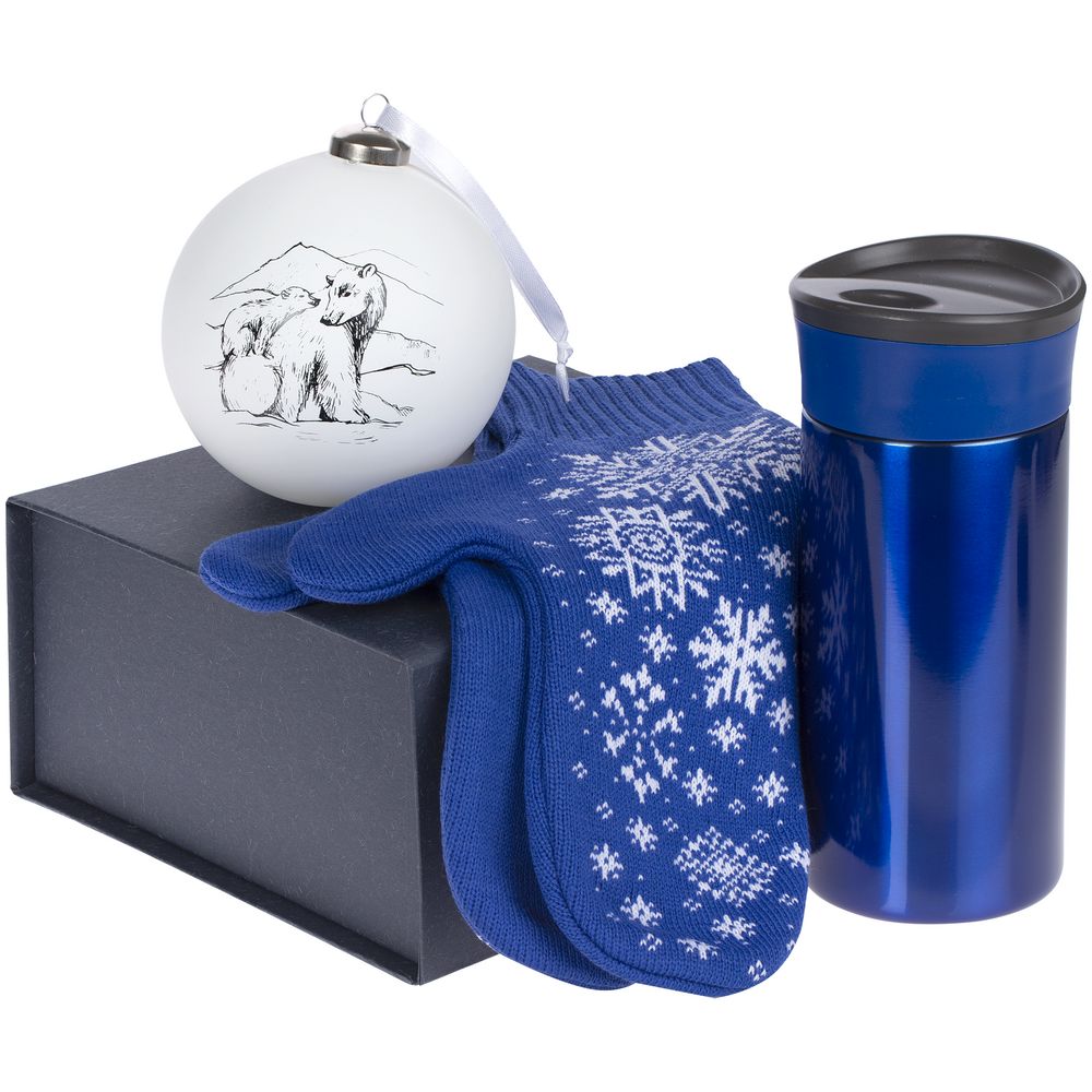 Коробка Eco Style, синяя-2