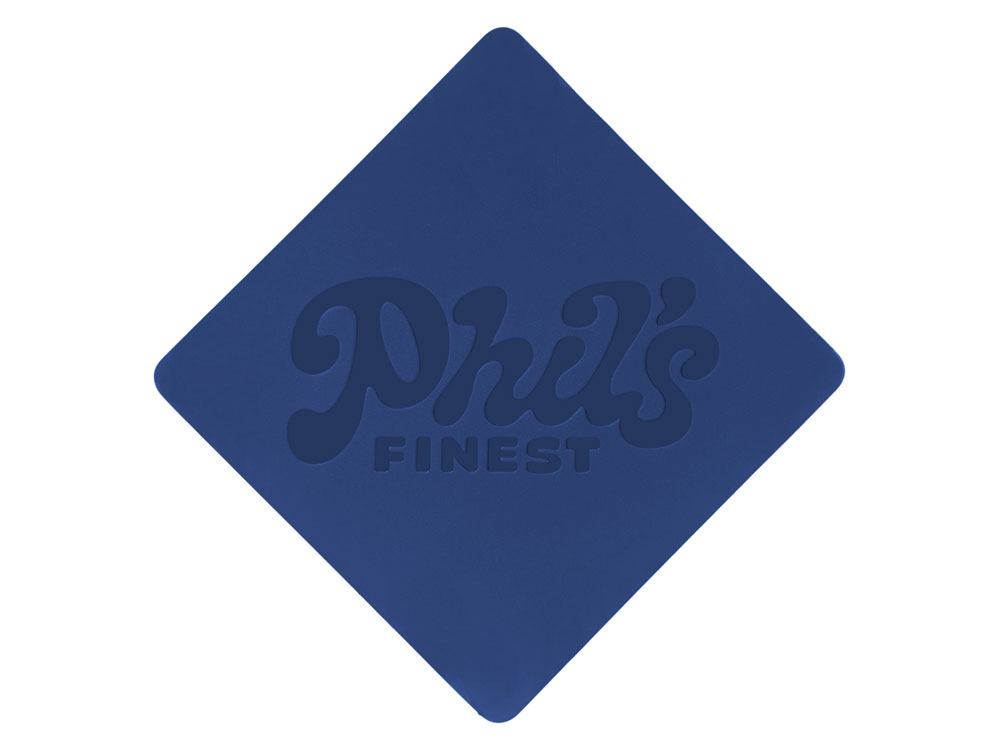 ПАТЧ РОМБ soft-touch (синий) 7,6 х 7,6 см-2