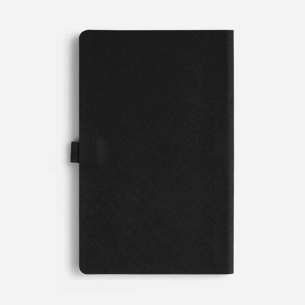 Ежедневник Lungo, недатированный, черный-2