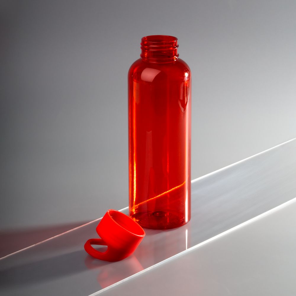 Бутылка для воды Plaske, красная-2