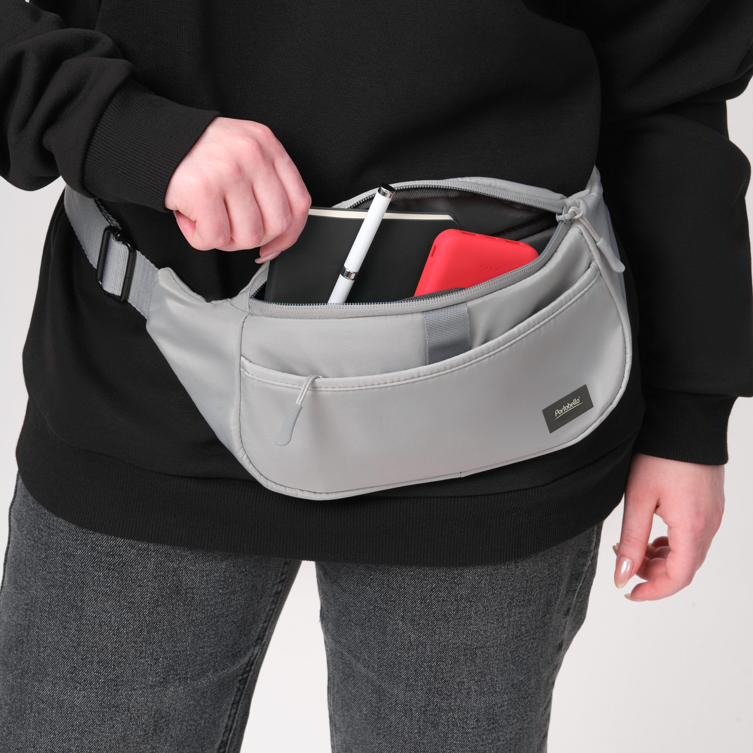 Поясная сумка Boston, серый-6