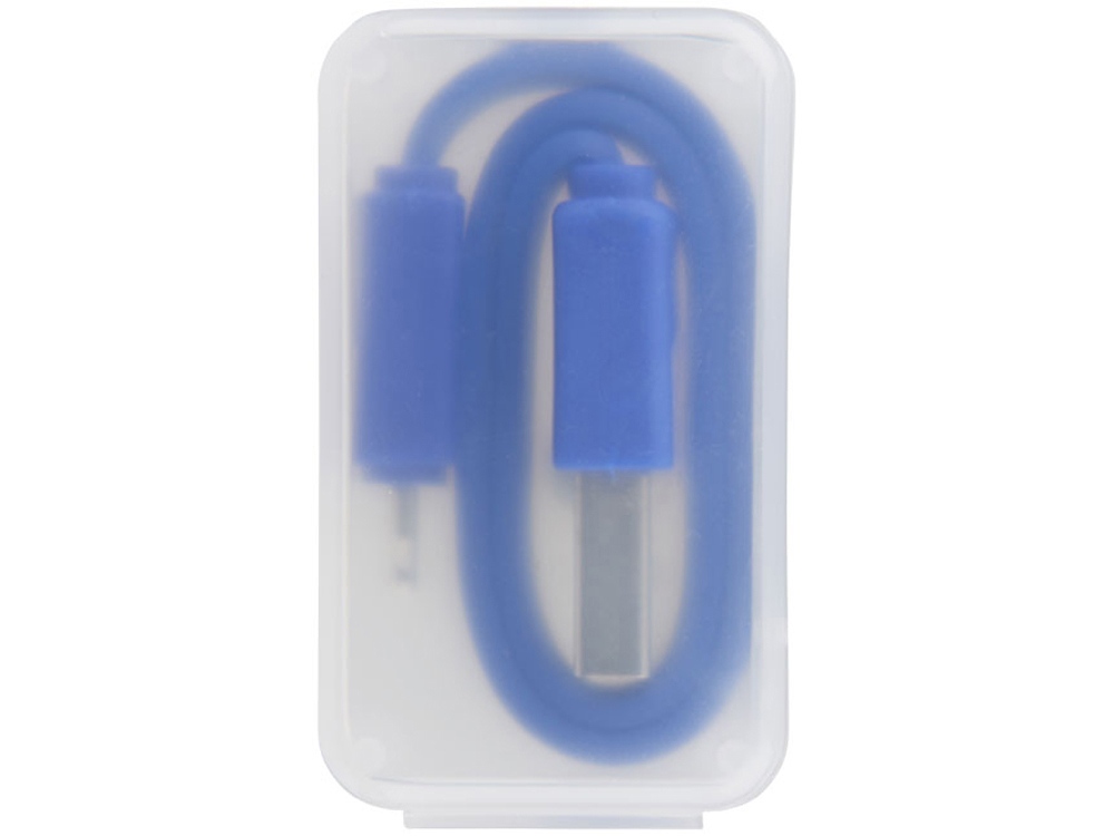 2 в 1 Кабель для зарядки в футляре, синий-2