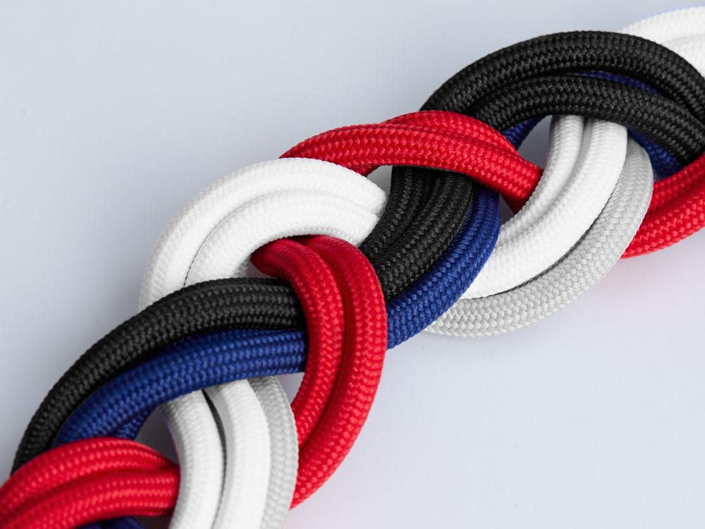 Шнурок для бейджа Tube Metal, серый-3