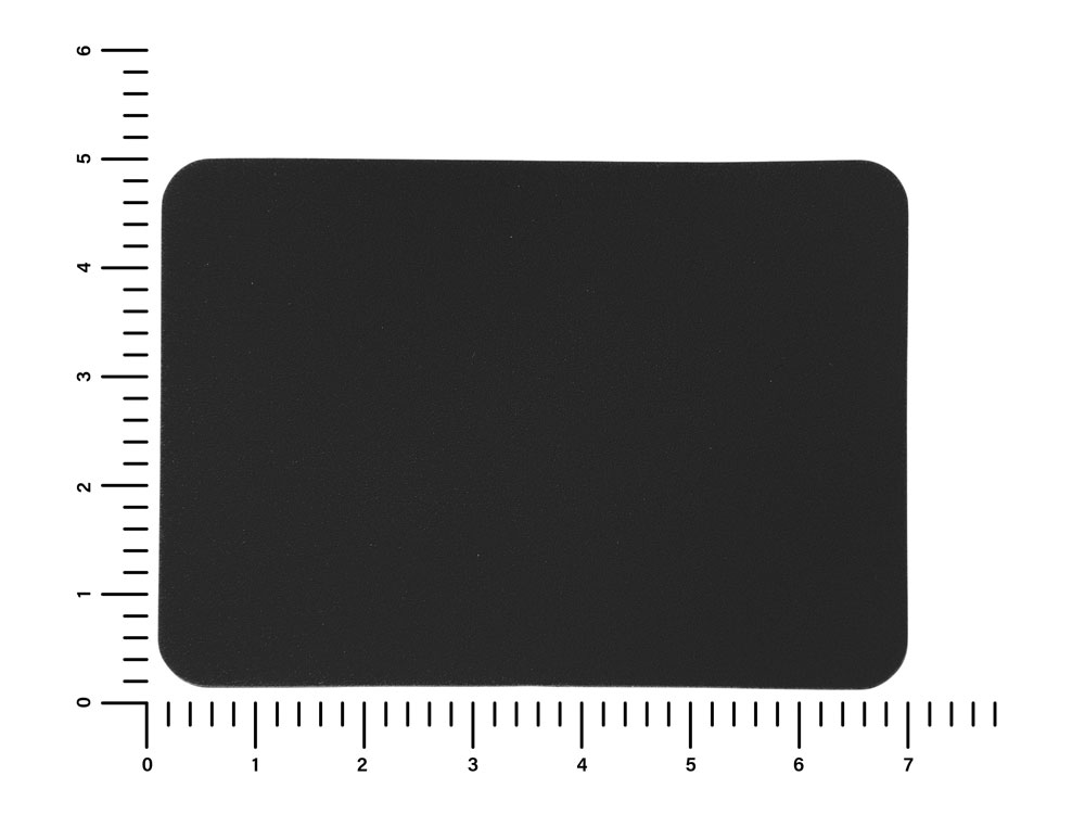 ПАТЧ ПРЯМОУГОЛНЫЙ nubuk (чёрный) 5,0 х 7,0 см-1