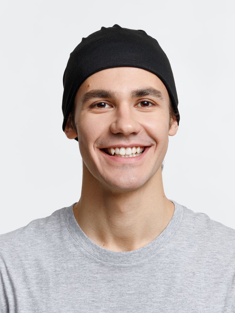 Многофункциональная бандана Dekko, черная-2