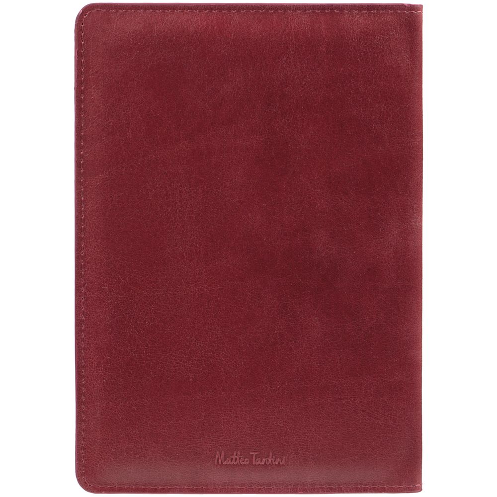 Ежедневник Termini, недатированный, темно-красный-2