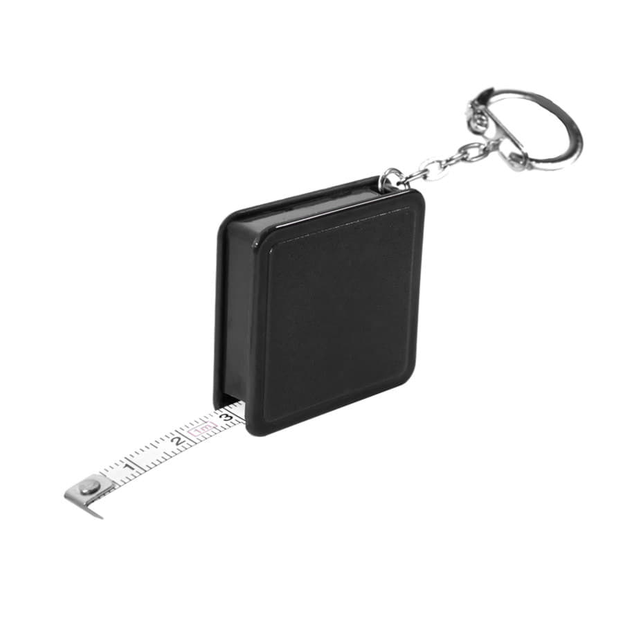 Брелок-рулетка (1 м), черный-1