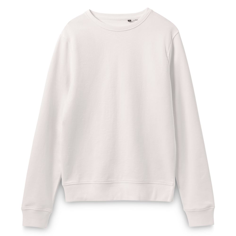 Свитшот унисекс BNC Inspire (Organic), молочно-белый-1