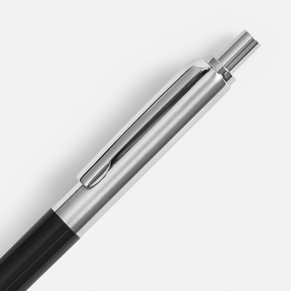 Ручка шариковая Popular, черная-2