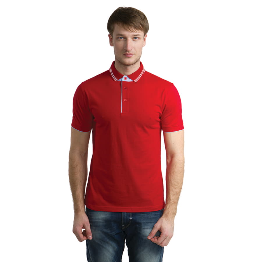 Поло мужское RODI MAN 180, фиолетовый-1