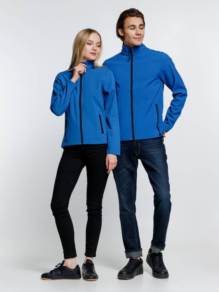 Куртка софтшелл мужская Race Men ярко-синяя (royal)-5