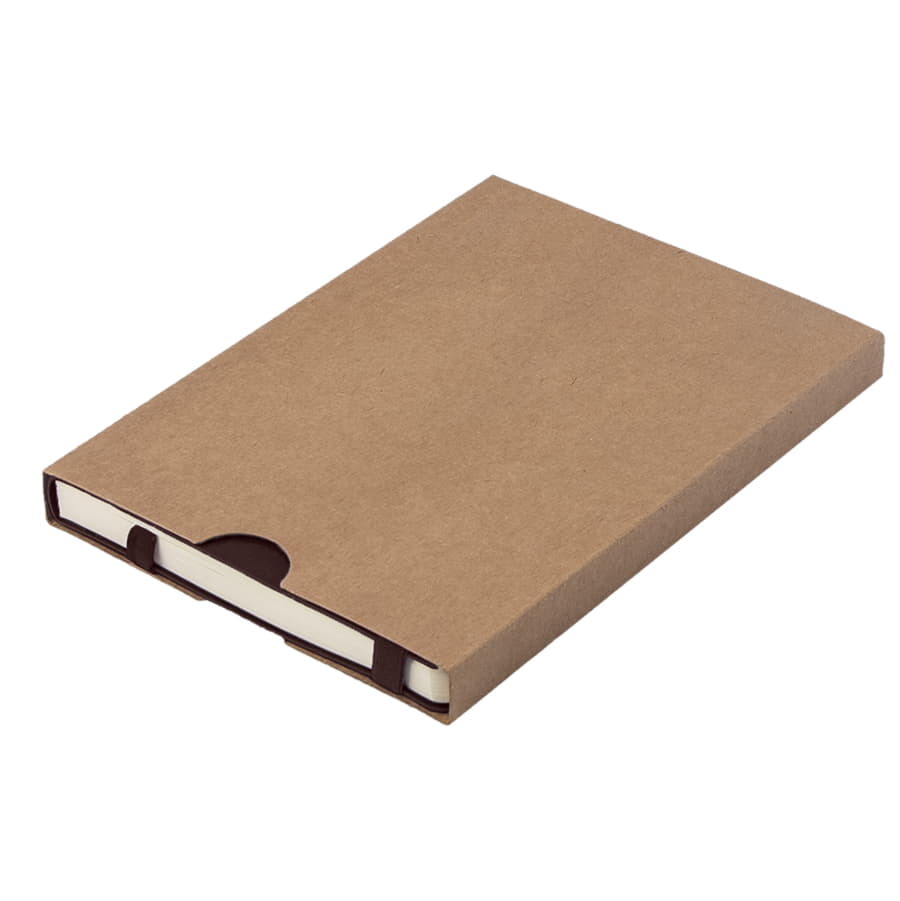 Ежедневник недатированный Boomer, А5,  темно-коричневый, кремовый блок в линейку, без обреза, темно-коричневый-7