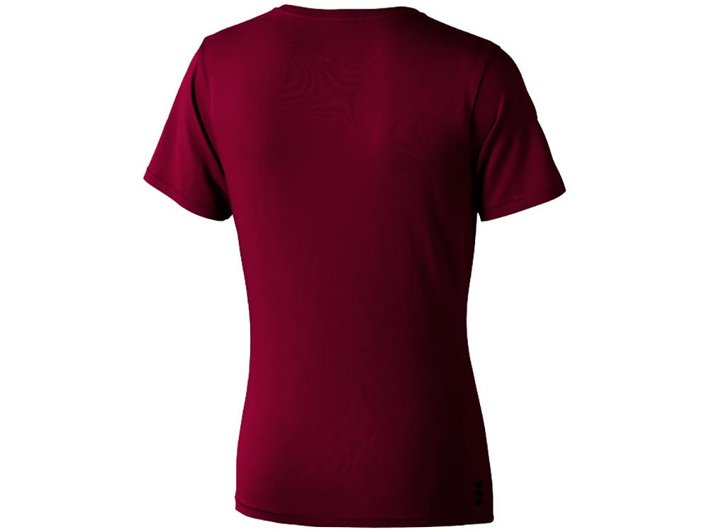 Nanaimo женская футболка с коротким рукавом, бургунди-1