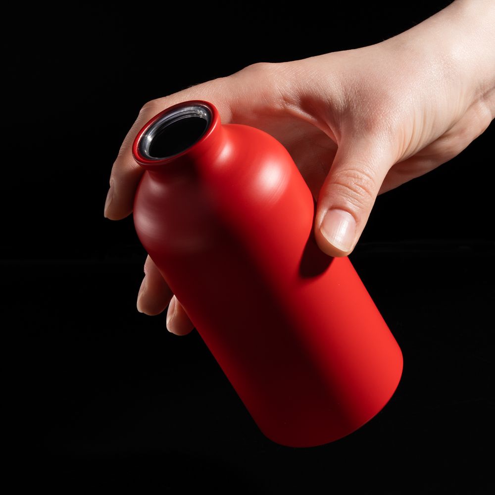 Бутылка для воды Funrun 400, красная-4