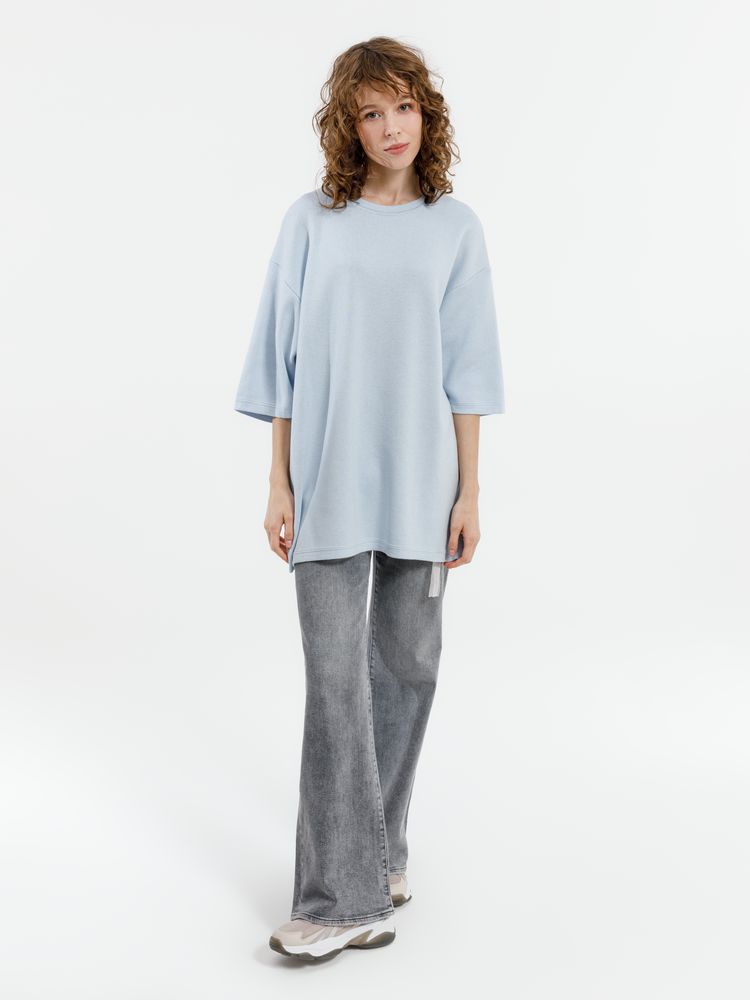 Джемпер с коротким рукавом Siluetti Volumica, светло-голубой-2