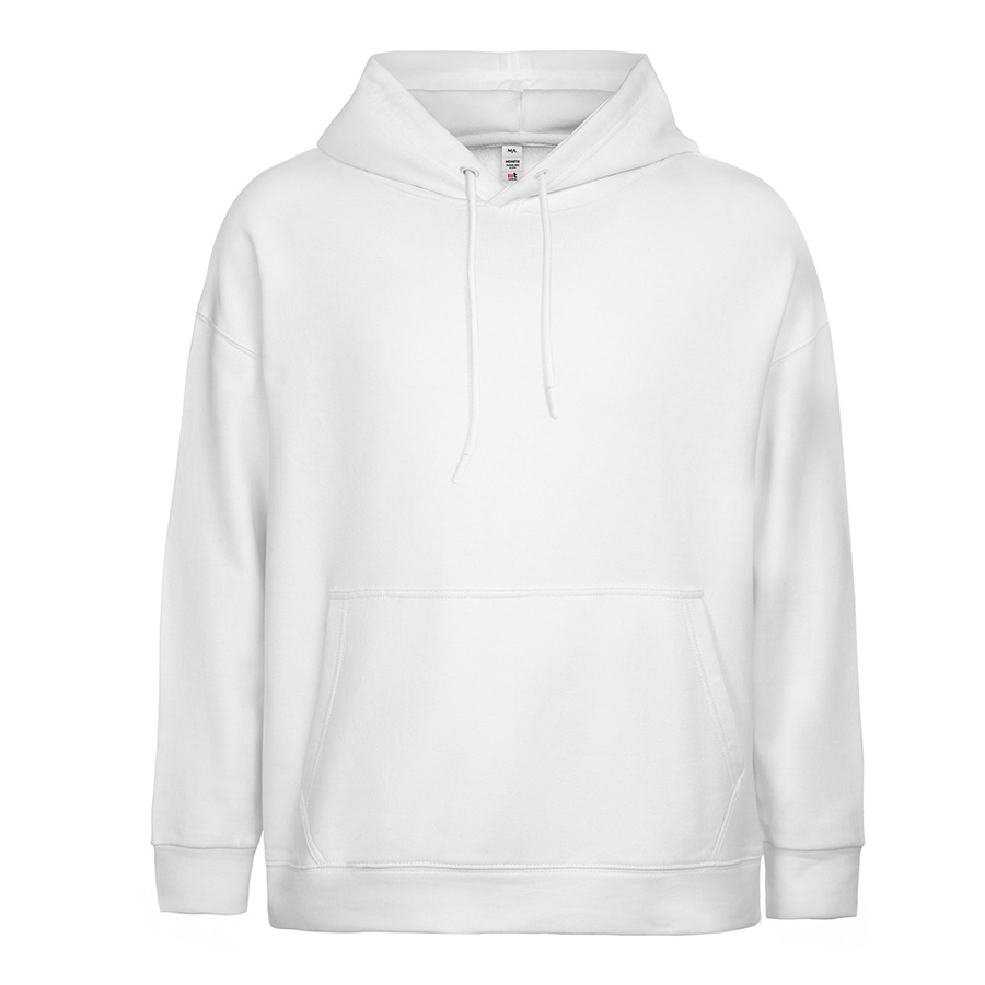Толстовка унисекс оверсайз MOHITO 280, белый-0
