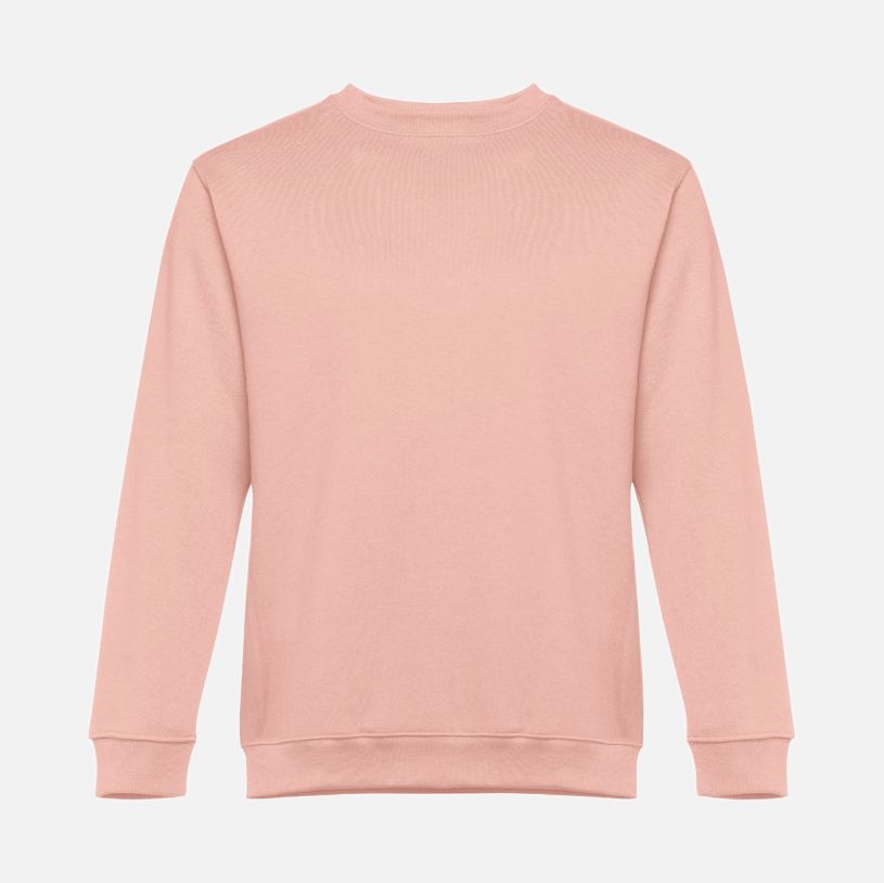 Свитшот унисекс Delta, розовый (лососевый)-0