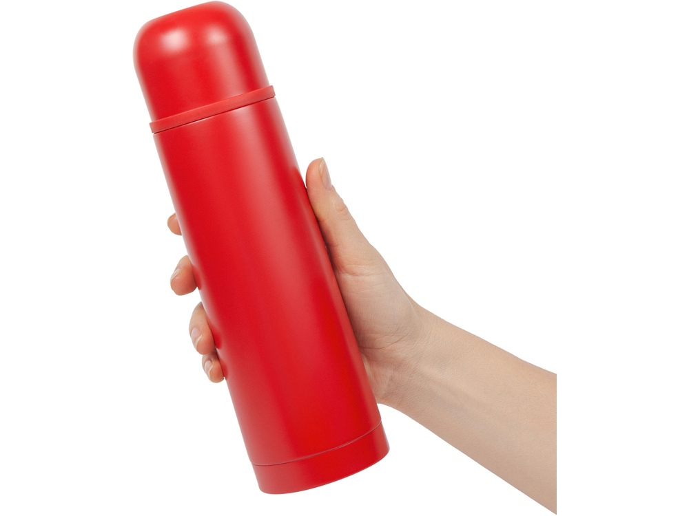 Термос Relaxika 101 (0,75 литра), красный (без лого)-13