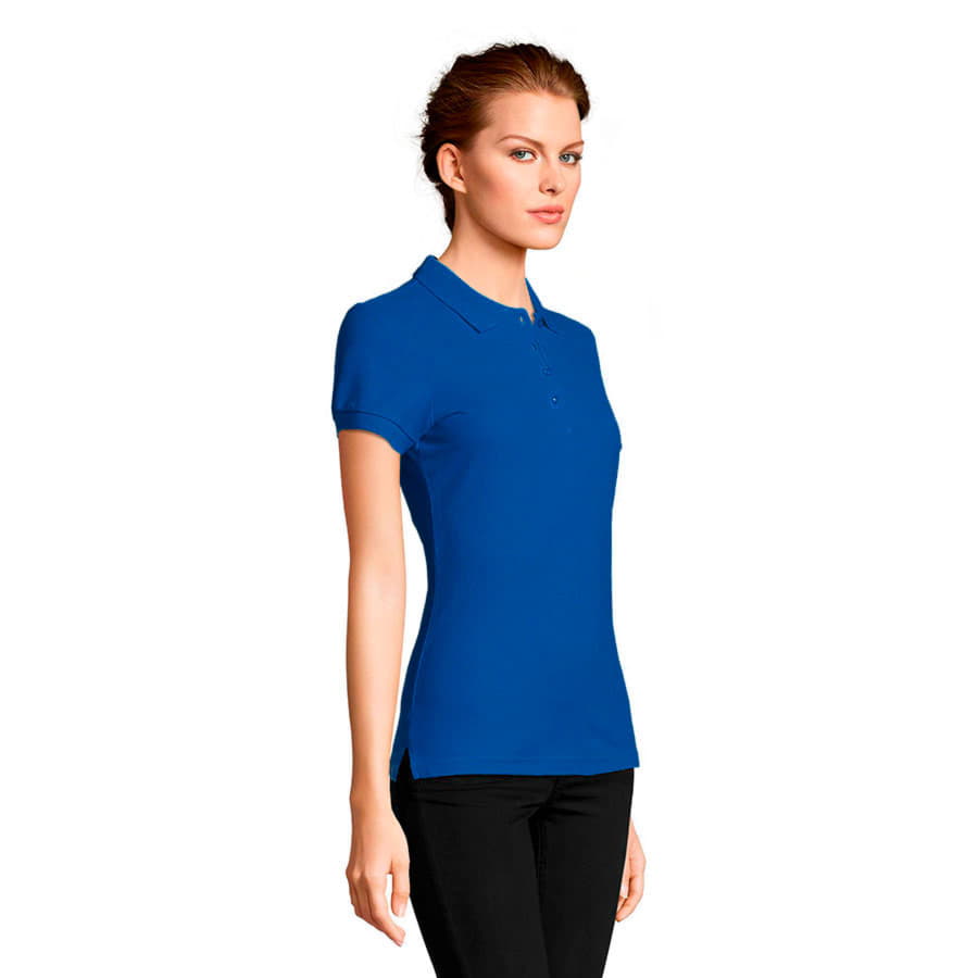 Рубашка поло женская PEOPLE 210, синий-3