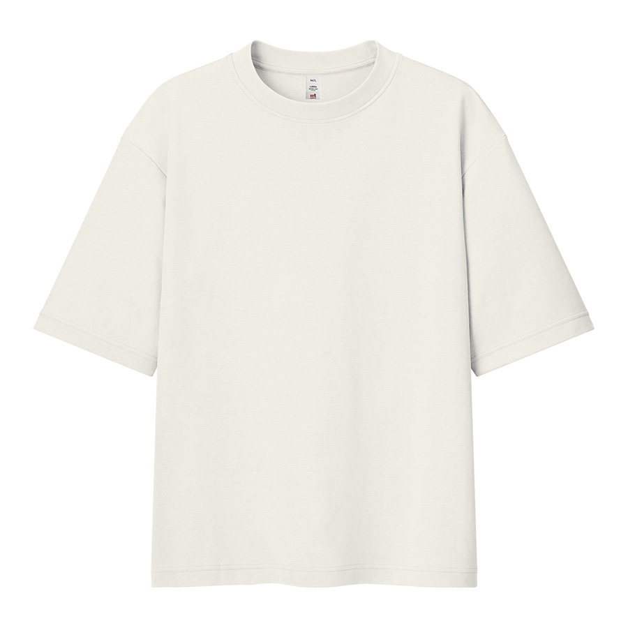 Футболка унисекс оверсайз LIBRA 220, молочный (айвори)-0