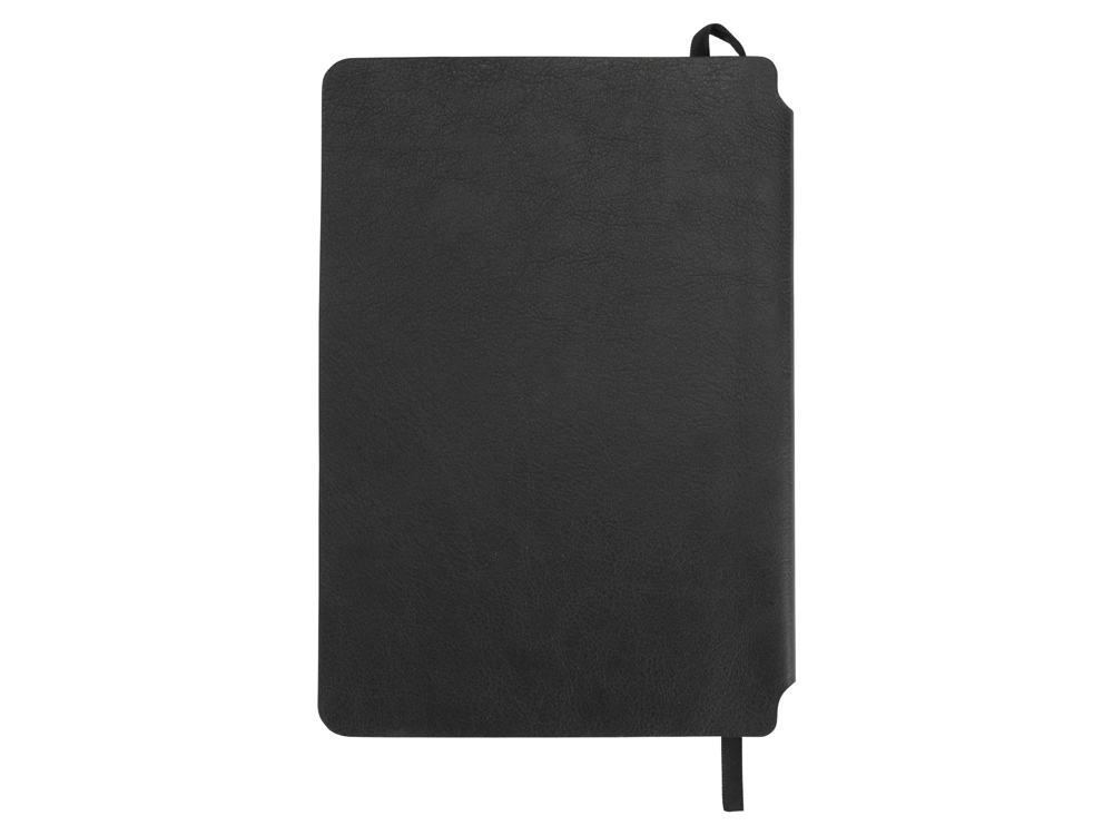 Блокнот Notepeno 130x205 мм с тонированными линованными страницами, черный-9