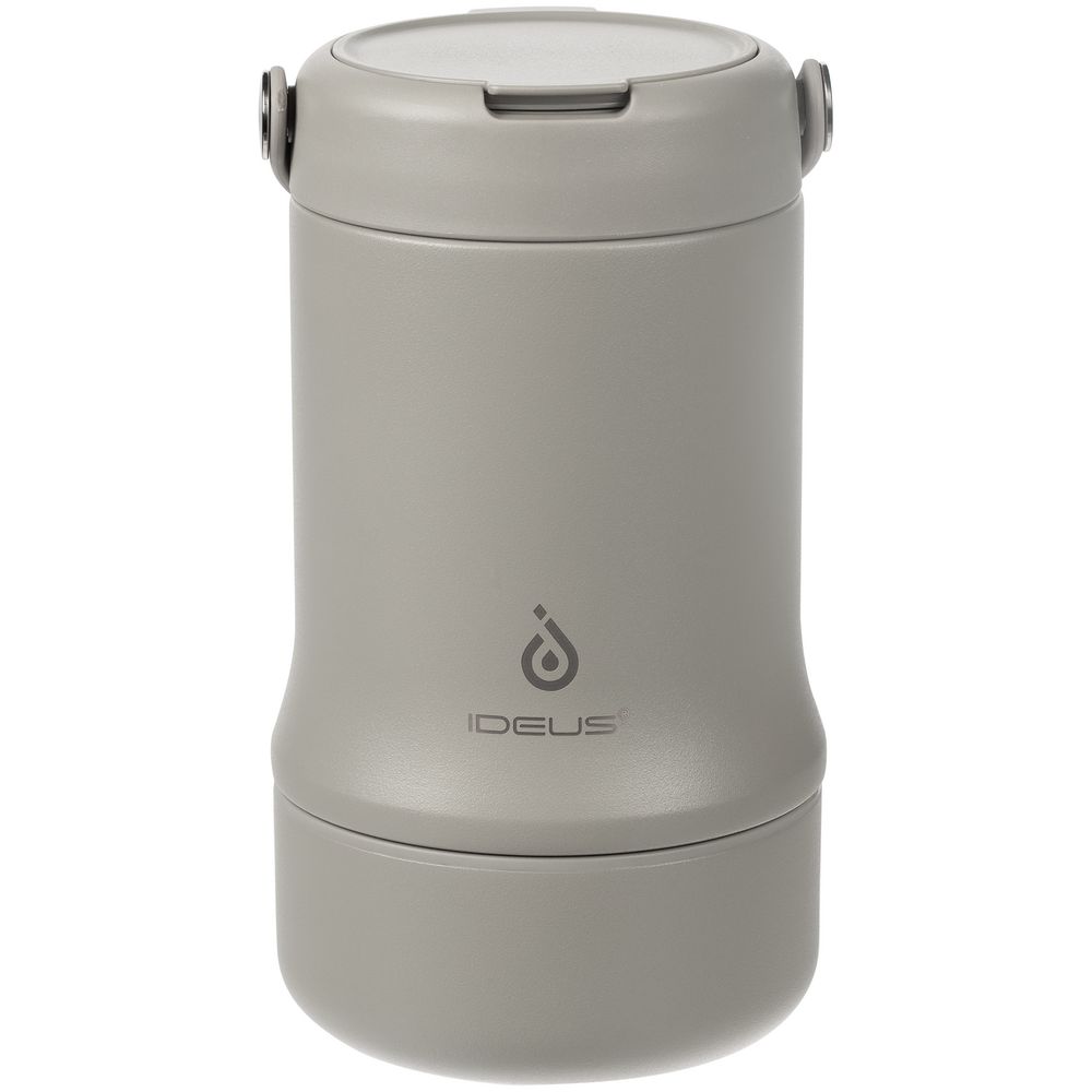 Термос для еды Tabenodo, серый-1