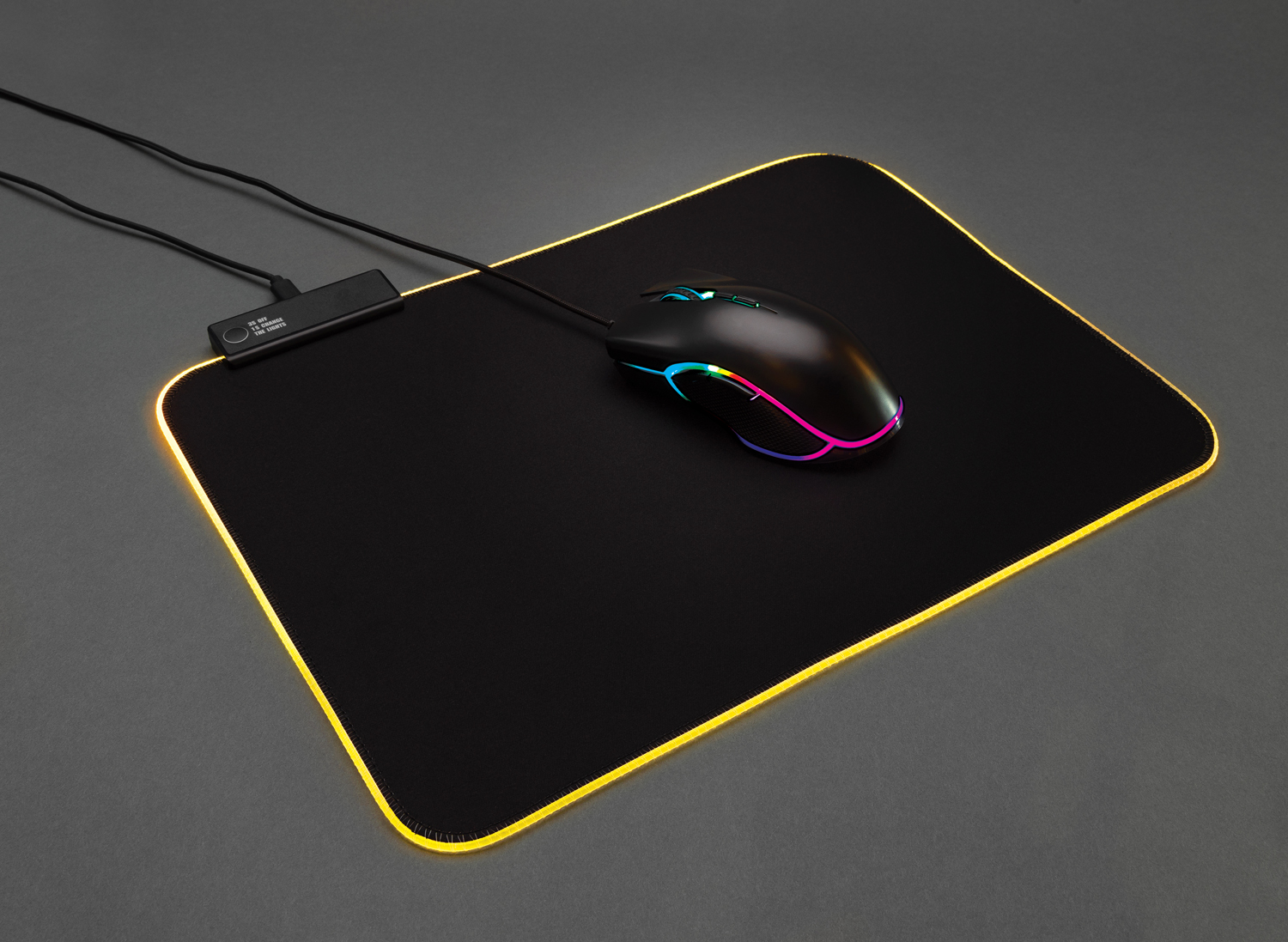Игровой коврик для мыши с RGB-подсветкой-13