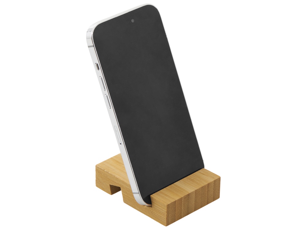 Подставка для телефона Plix, натуральный-3