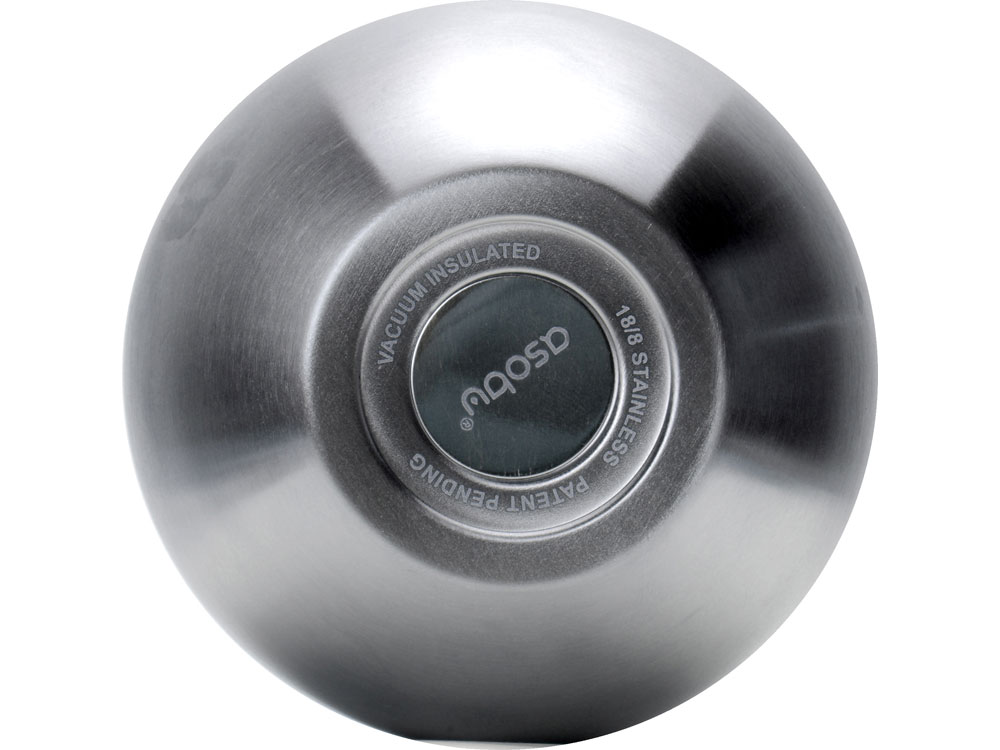 Тумблер для вина WINE KUZIE, серебристый-4