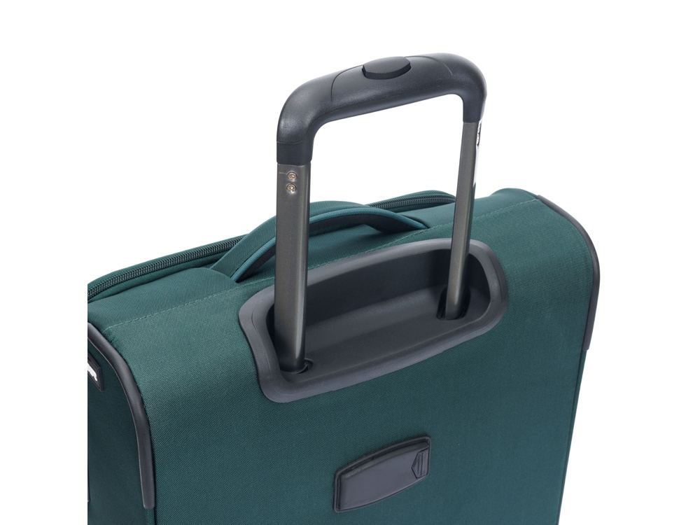 Чемодан TORBER Seyd, тёмно-зелёный, нейлон 600D, 36,5 х 14 х 54 см, 32 л-4