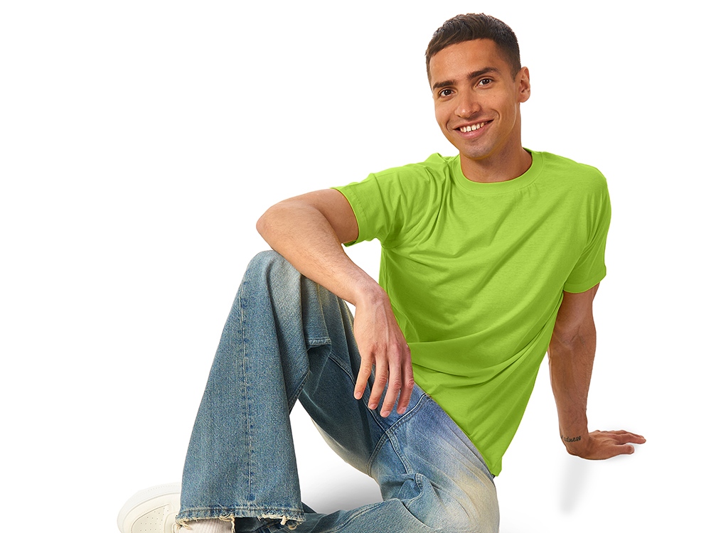 Футболка Super club мужская, зеленое яблоко-1