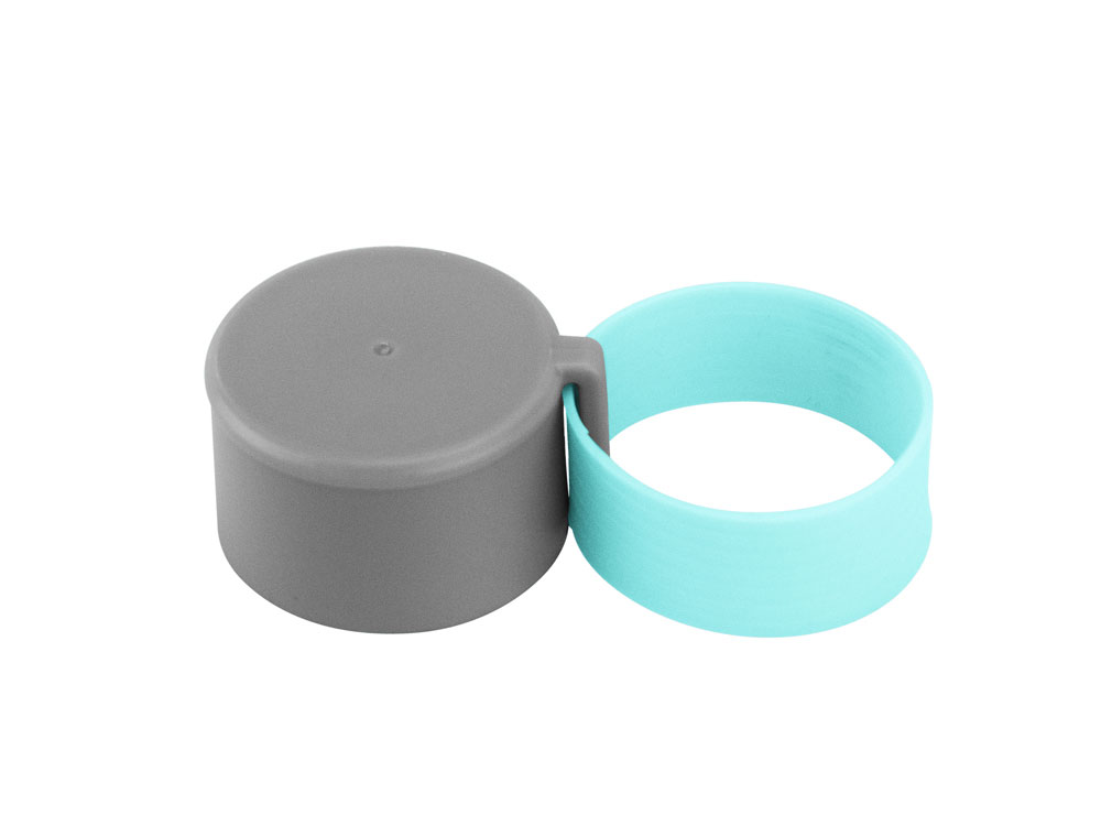 Термос SKINNY MINI, голубой-3