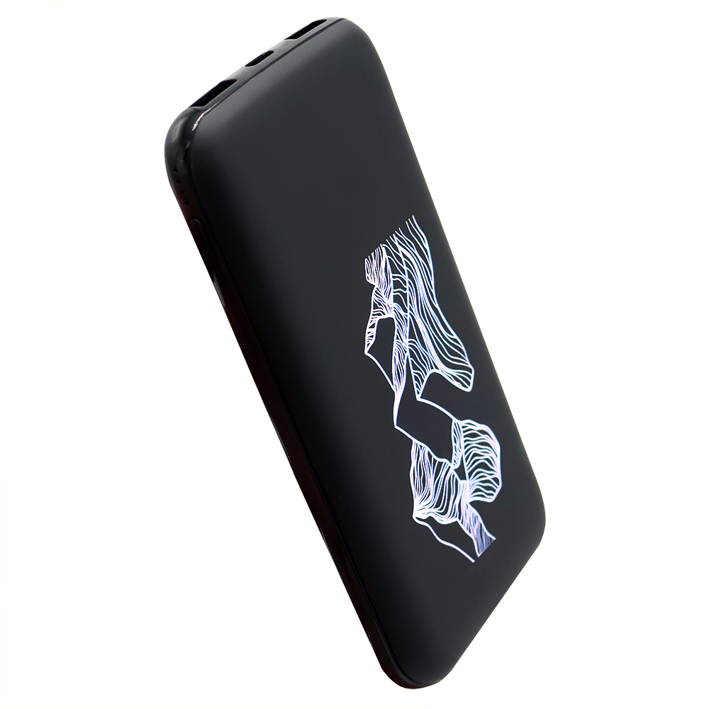 Внешний аккумулятор Kugo, Черный-3