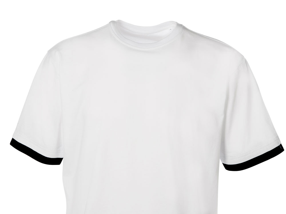 Футболка Rotterdam мужская, белый/черный-8