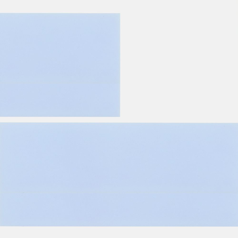 Лента силиконовая Biguna 50 S, прозрачная голубая, 20 см-1