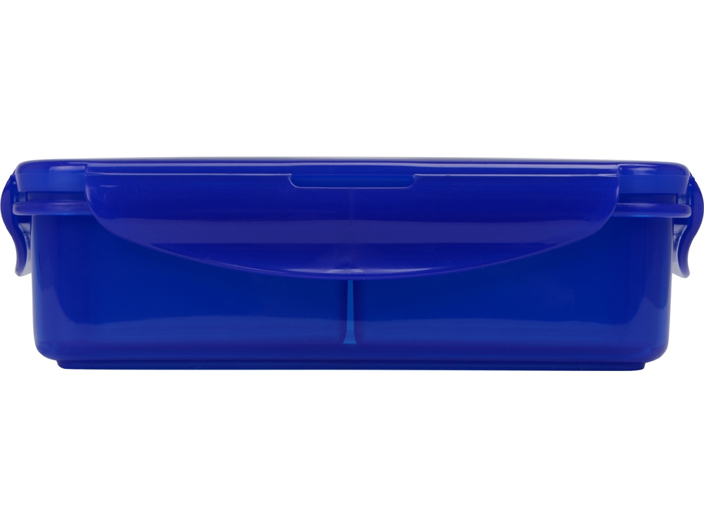 Герметичный ланч-бокс Foody с двумя секциями, 650мл, синий-4