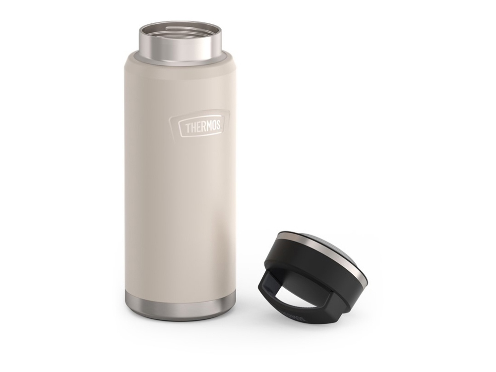 Термос из нерж. стали тм THERMOS IS-212 SN 1.2L, бежевый-3