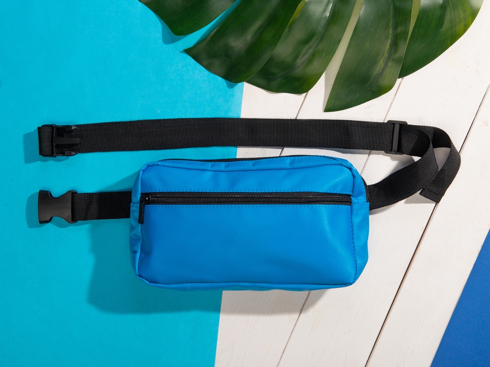 Cумка на пояс Flossy, голубой-7