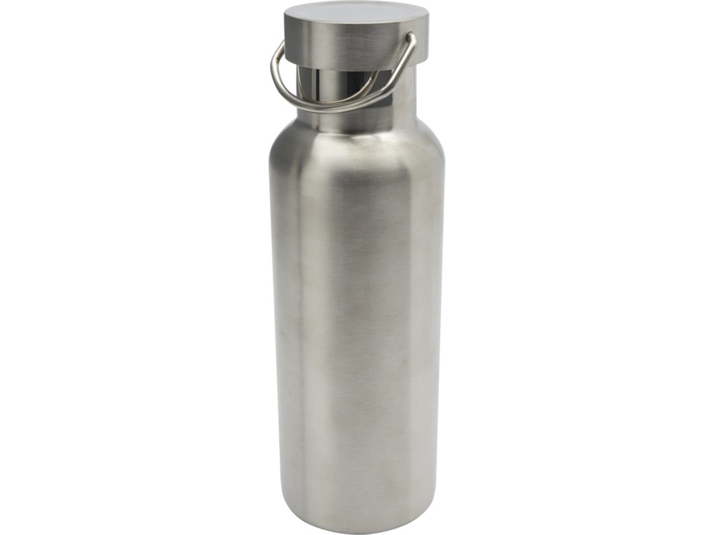 Бутылка для воды Thor из нержавеющей стали, сертифицированной по стандарту RCS, серебряный-0