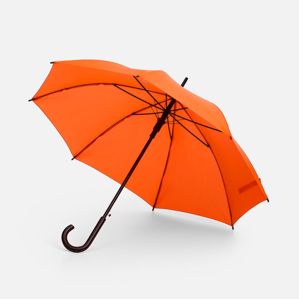 Зонт-трость Standard, оранжевый неон-0