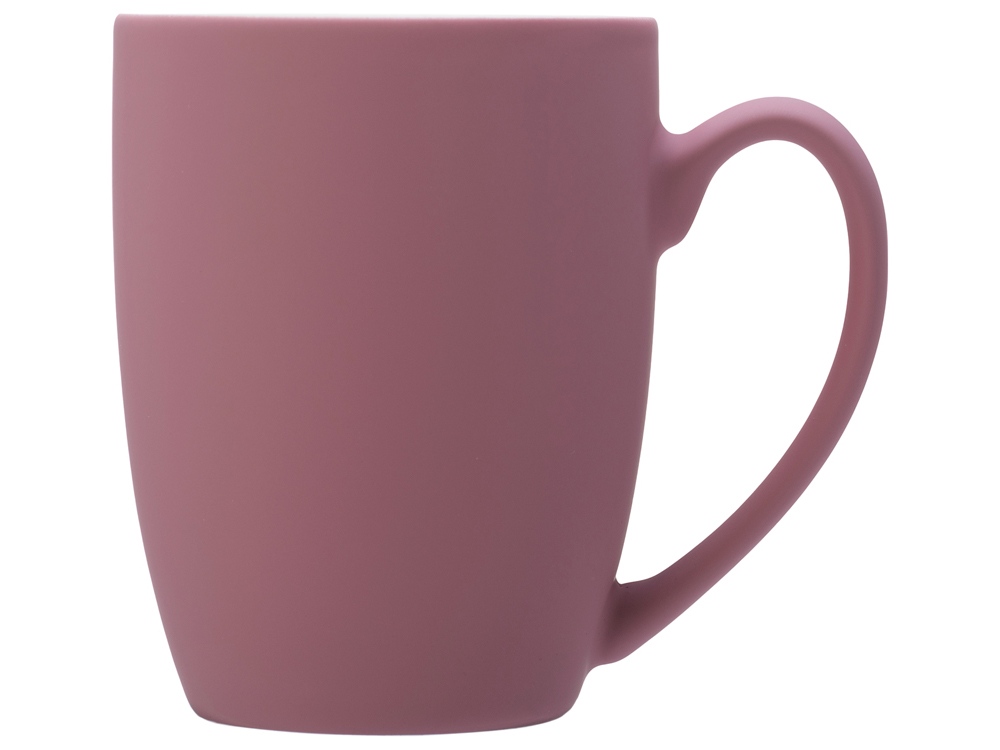 Кружка с покрытием soft-touch Tulip Gum, пыльно-розовый-1