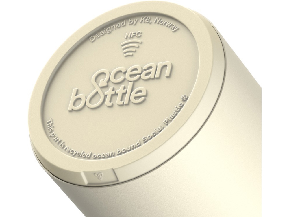 Бутылка для воды Ocean Bottle с вакуумной изоляцией объемом 750 мл, песочный-5