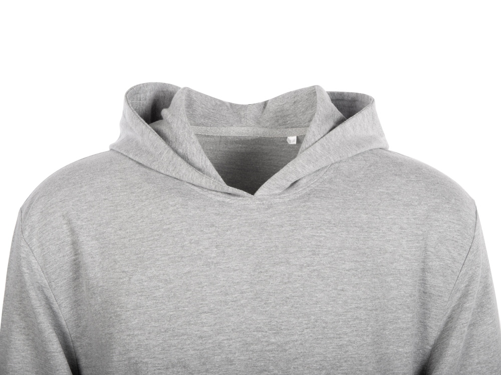 Худи Warsaw, футер 220гр, серый меланж-10