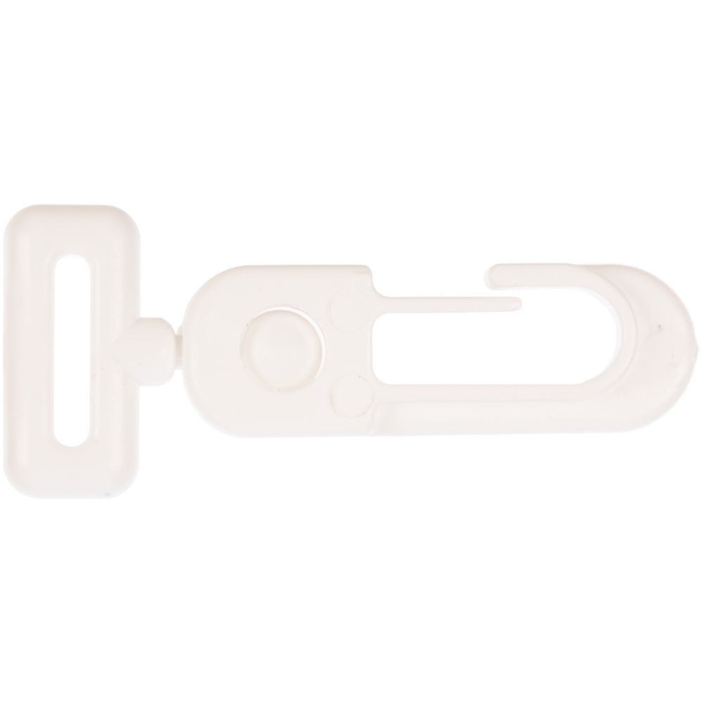 Застежка-карабин Carabine, S, белый-0