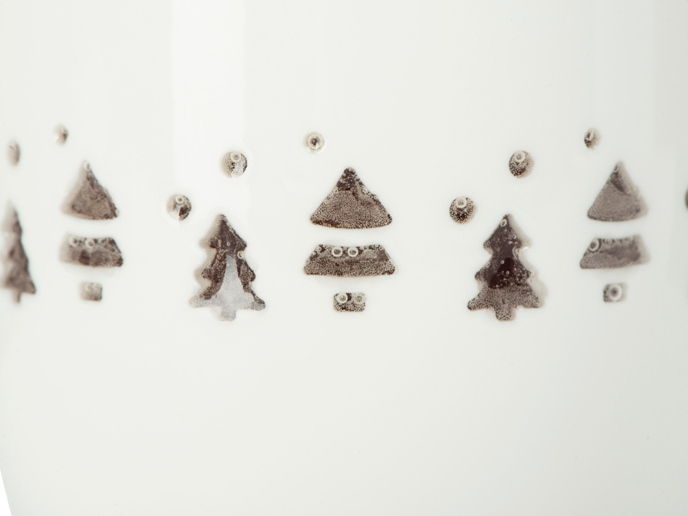 Кружка c прозрачной глазурью Twinkling Trees-6