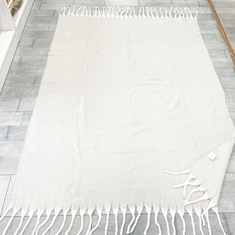 Плед акриловый SUPER SOFT NATURE, Белый-1